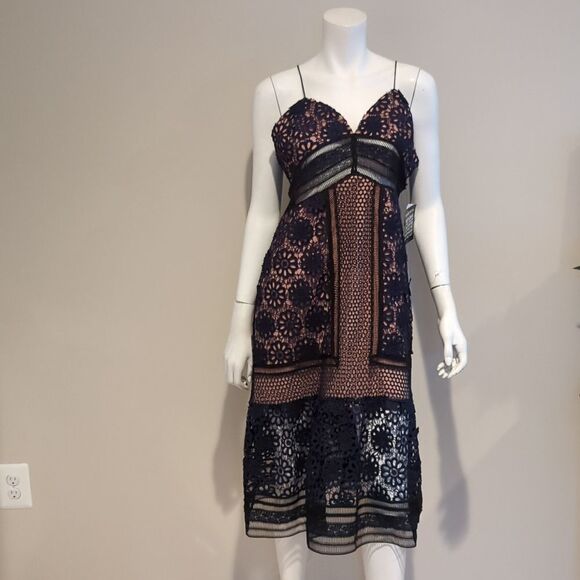 NWT SELF-PORTRAIT Lace Dress - Picture 9 of 11